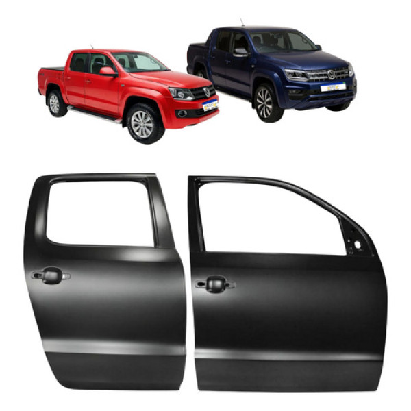 Kit Porta Direita Dianteira E Traseira Vw Amarok 2010 A 2025
