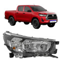 Farol Toyota Hilux Sr Srv Std 2021 A 2025 Sem Led Manual Ld Direito/passageiro