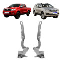Par Dobradiça Braço Capo Toyota Hilux Sw4 2005 06 07 A 2015