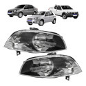 Farol Fiat Palio 2008 2009 2010 2011 2012 Dianteiro Novo Par Direito