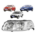 Farol Vw Gol Saveiro Parati G3 1999 A 2005 Foco Duplo Le Esquerdo/motorista