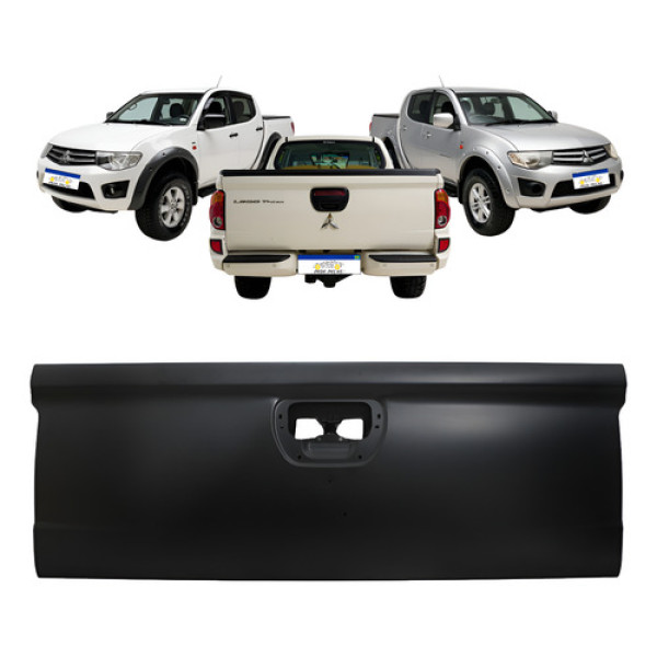 Tampa Traseira L200 Triton 2012 A 2016 Caçamba Alongada Preto Tampa Traseira L200 Triton 2012 A 2016 Caçamba Alongada Preto
