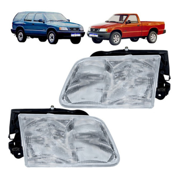 Farol Chevrolet S10 Blazer 1995 1996 1997 1998 1999 2000