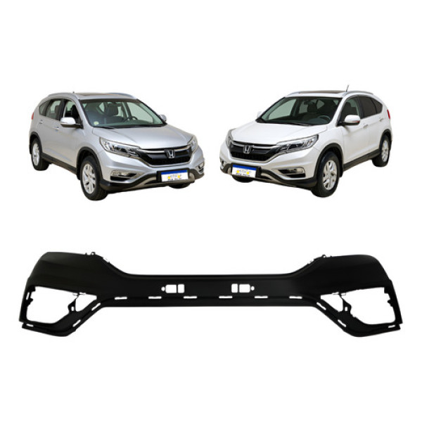 Parachoque Dianteiro Honda Crv 2015 2016 Superior Preto