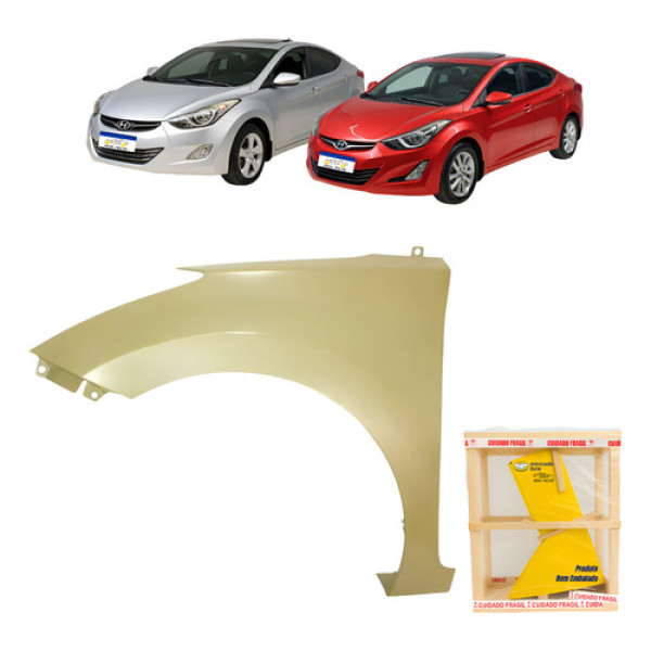 Paralama Esquerdo Elantra 2012 2013 2014 2015 2016