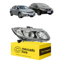 Farol Honda Civic G9 2012 2013 2014 2015 2016 Lado Direito Direito