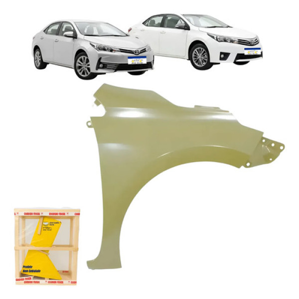 Paralama Toyota Corolla 2015 2016 2017 2018 2019 Novo Direito / Passageiro