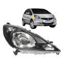Farol Honda Fit 2013 2014 Mascara Negra Lado Direito Novo