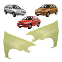 Par Paralama Fiat Palio Siena G2 Fire 2001 2002 2003 A 2007