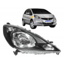 Farol Honda Fit 2013 2014 Mascara Negra Novo