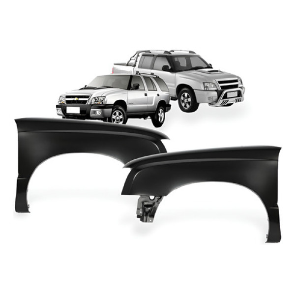 Paralama S10 Blazer 2001 A 2011 2010 2009 2008  Pit Bull