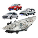 Farol Peugeot 307 2007 2008 2009 2010 2011 2012 Cromado Le - Esquerdo