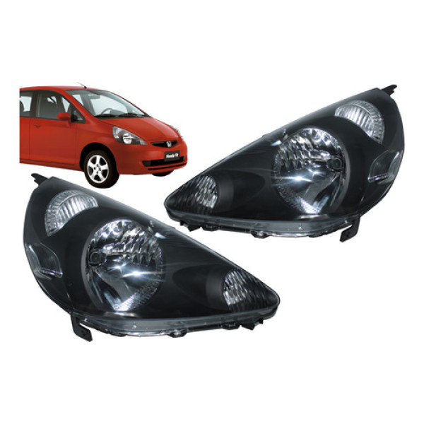 Farol Honda Fit 2003 2004 2005 2006 2007 2008 Novo Farol Honda Fit 2003 2004 2005 2006 2007 2008 Novo