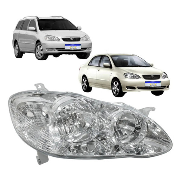 Farol Corolla Fielder 2003 2004 2005 2006 2007 2008 Direito