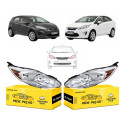 Par Farol New Fiesta Mexicano 2011 2012 2013 Hatch Sedan Tyc