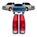 Par Lanterna Chevrolet Silverado 1997 1998 1999 2000 2001 02