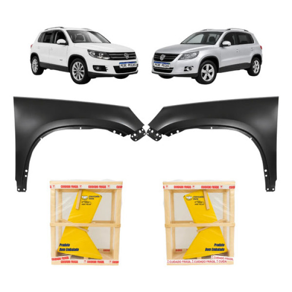 Par Paralama Volkswagen Tiguan 2009 10 11 12 13 14 15 A 2017