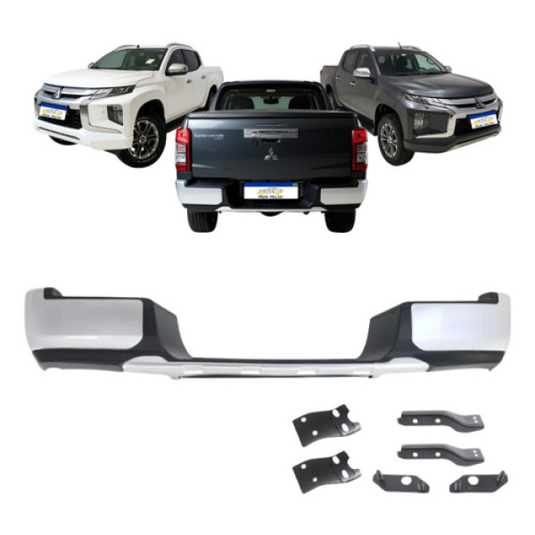 Parachoque Traseiro Mitsubishi L200 Triton 2021 2022 A 2025 Parachoque Traseiro Mitsubishi L200 Triton 2021 2022 A 2025