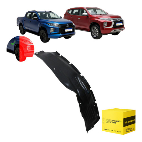 Parabarro Dianteiro L200 Dakar 2021 A 2025 Posterior L.d