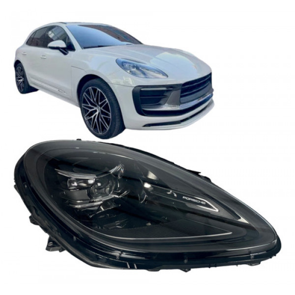 Farol Porsche Cayenne Coupé 4.0 Turbo Gt 2021 2022 Original