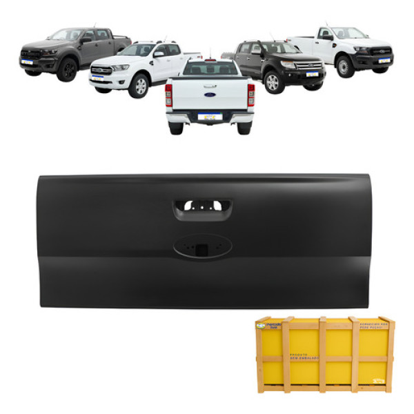 Tampa Traseira Ford Ranger 2013 2014 2015 2016 2017 A 2023 Cinza