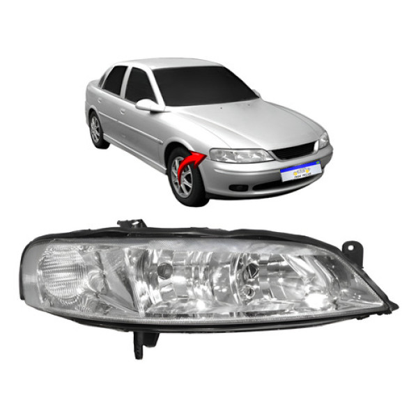 Farol Chevrolet Vectra 1999 2000 2001 2002 2003 2004 2005 Farol Chevrolet Vectra 1999 2000 2001 2002 2003 2004 2005
