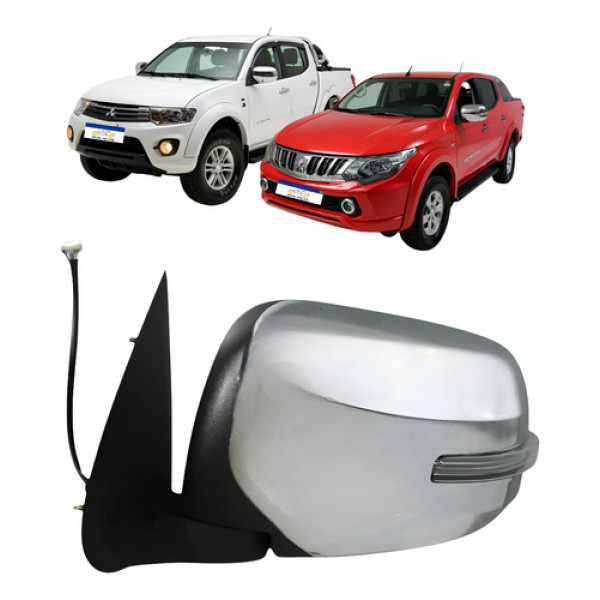 Retrovisor Le Elétrico Triton 2017 A 2020 C/pisca Retrátil Esquerdo