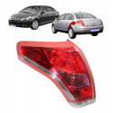 Lanterna Traseira C4 Pallas 2007 2008 2009 2010 2011 2012 Le Esquerdo/motorista Vermelho