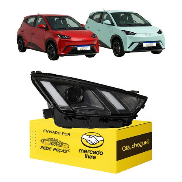 Farol Sinaleira Direito Byd Dolphin Mini 2024 A 2026 Novo Direito/passageiro