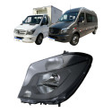 Farol Mercedes Sprinter 2017 2018 2019 Elétrico C/motor