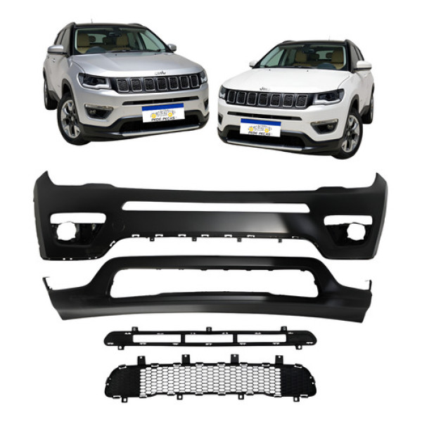 Kit Parachoque Grade Inferior Superior Spoiler Compass 17/21