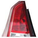 Par Lanterna Renault Sandero 2012 2013 2014 Borda Vermelha Ambos Lados Vermelho