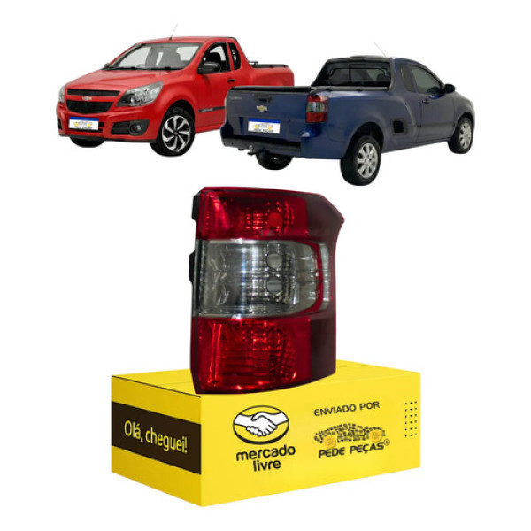 Lanterna Chevrolet Montana 2011 2012 2013 2014 A 2021 Fume