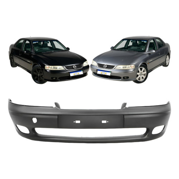 Parachoque Dianteiro Vectra 2000 2001 C/ Furo Preto