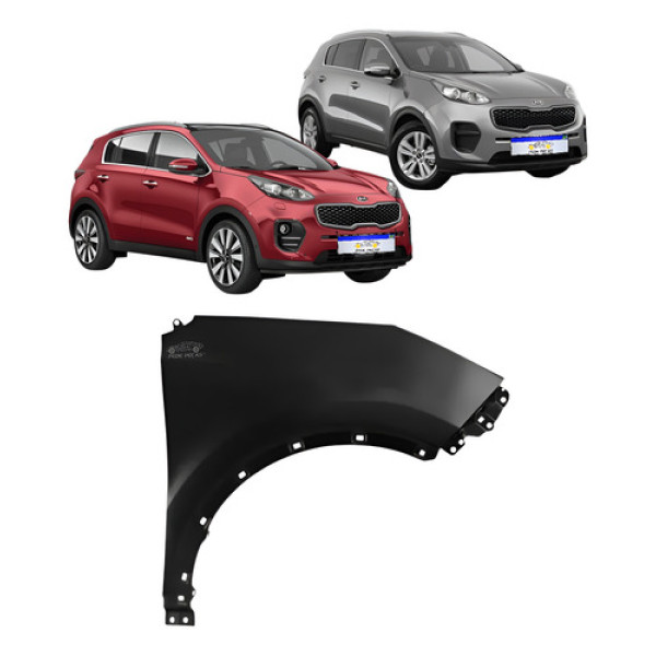 Paralama Kia Sportage 2017 2018 2019 2020 2021 2022 Novo Ld