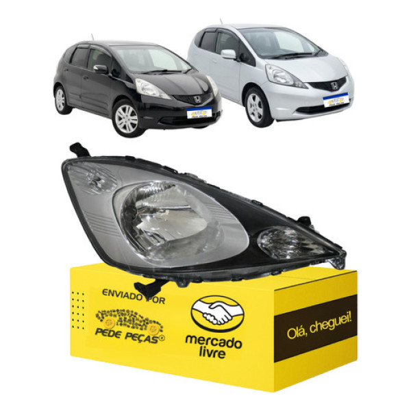 Farol Sinaleira Dianteira Honda Fit 2009 2010 2011 2012 L.d Direito/passageiro