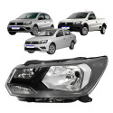Farol Gol Voyage G8 Saveiro G7 Robust 2018 A 2021 Esquerdo Esquerdo/motorista