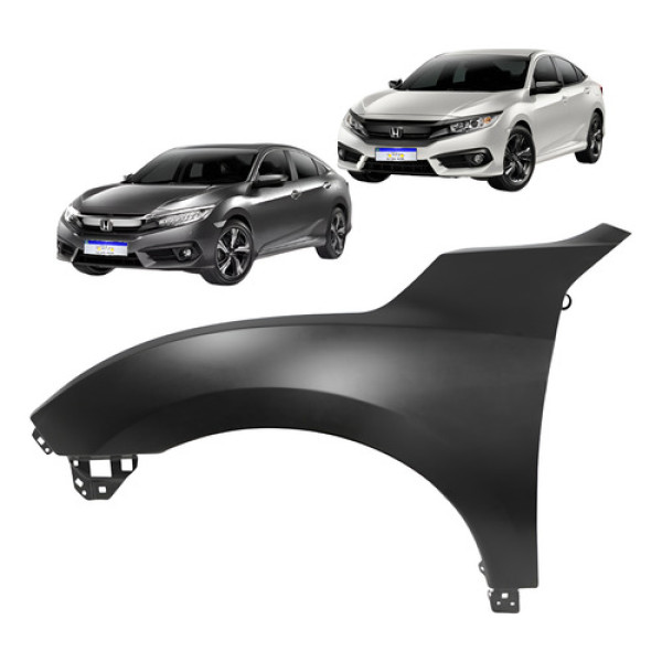 Paralama Honda Civic G10 2017 2018 2019 2020 2021 L.e Novo  Esquerdo Motorista