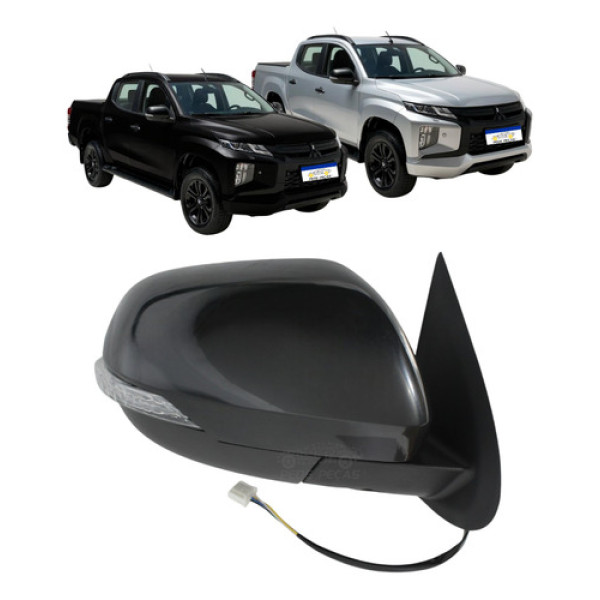 Retrovisor Direito Elétrico Mitsubishi Triton 2021 A 2025  Direito
