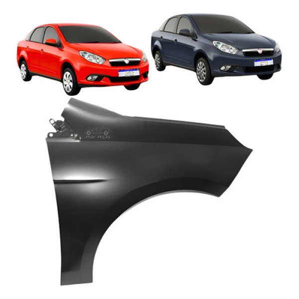 Paralama Fiat Grand Siena Attractive Essence 2012 A 2021 Ld