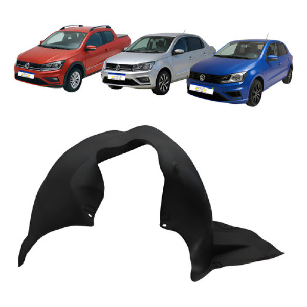 Parabarro Dianteiro Vw Saveiro Gol Voyage 2017 A 2019 Le  Esquerdo
