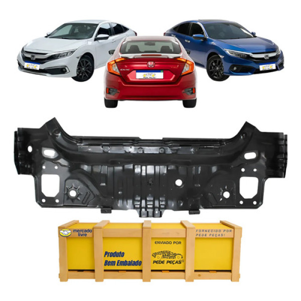 Painel Traseiro Honda Civic G10 2017 2018 2019 2020 2021