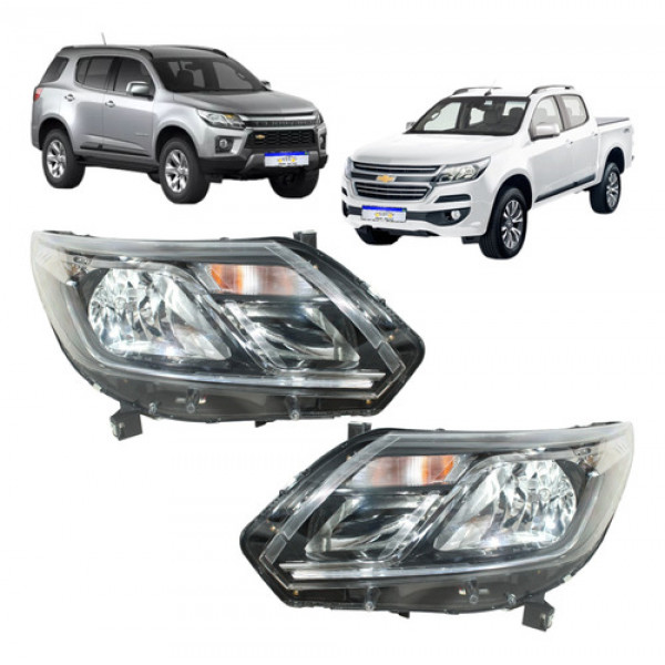 Farol S10 Trailblazer 2017 2018 2019 2020 21 A 2023 C/led 
