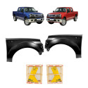 Par Paralama Ford Ranger Xls 2010 2011 2012 Novo