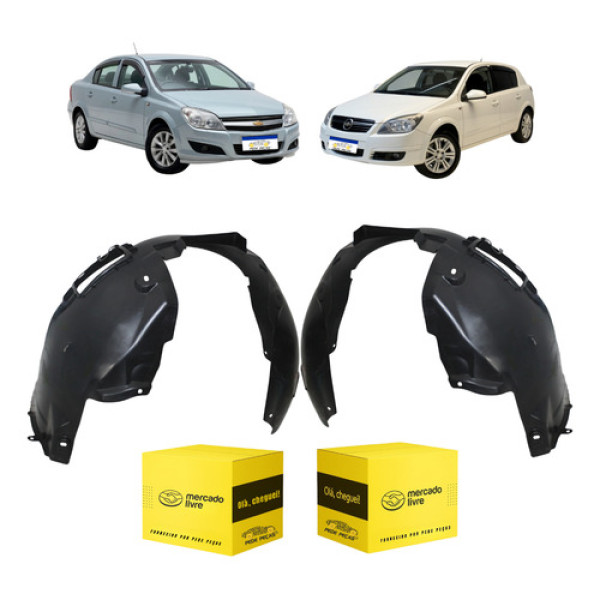 Par Parabarro Dianteiro Vectra 2006 07 08 09 2010 2011 2012