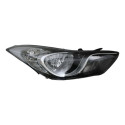 Farol Hyundai Elantra 2011 2012 2013 2014 Cromado Manual Ld Direito/passageiro