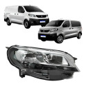 Farol Peugeot Expert 2018 2019 2020 2021 2022 A 2024 Novo Ld Direito/passageiro