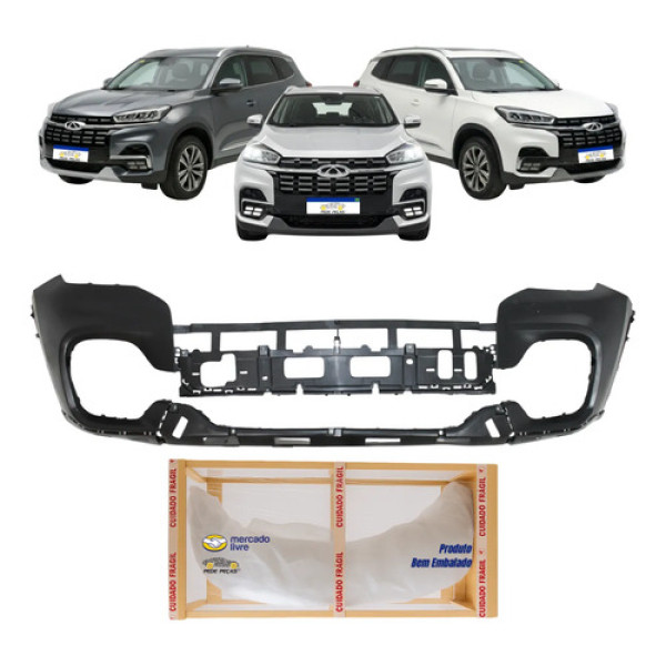 Parachoque Chery Tiggo 8 Txs 2021 2022 2023 2024 2025 Preto