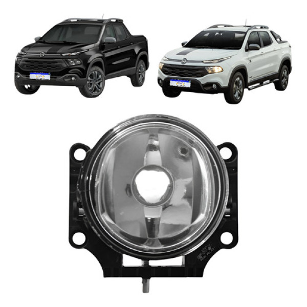 Farol Milha Fiat Toro 2016 2017 2018 2019 2020 2021 Esquerdo