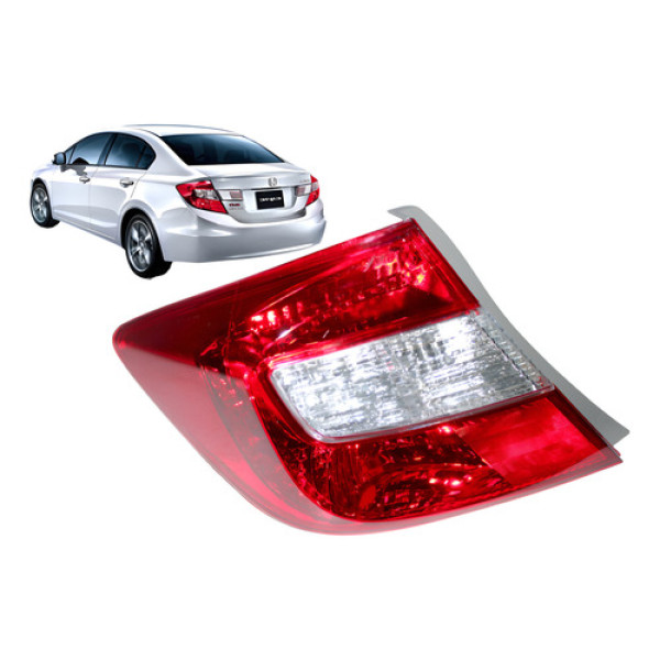 Lanterna Traseira Honda Civic 2012 2013 2014 2015 2016 G9 Le